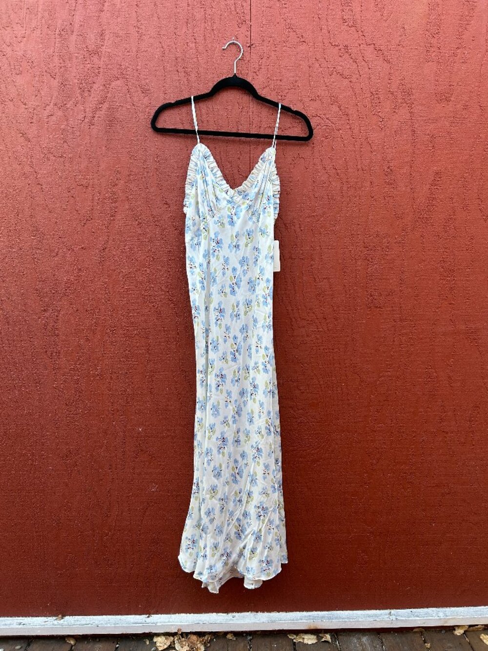 doen Sandia dress -- Bleu frolicking floral / 8
